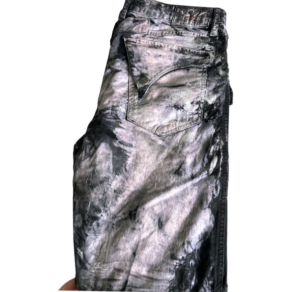 Robin's Jean Black and Gray Cargo Pants - Picture 7 of 11